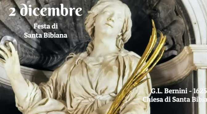 2 dicembre 2020 Santa Bibiana