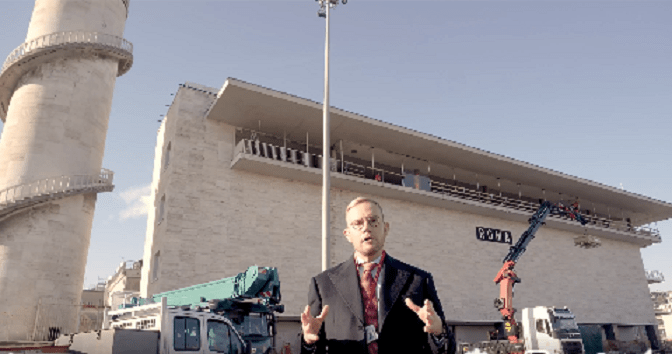 Dicembre 2020, il punto sulla  ristrutturazione dell’ex Cabina Ace della Stazione Termini