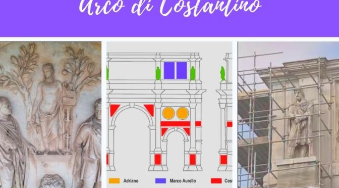 Il restauro dell’Arco di Costantino: curiosità e particolari quasi impossibili da vedere dal vivo parte I
