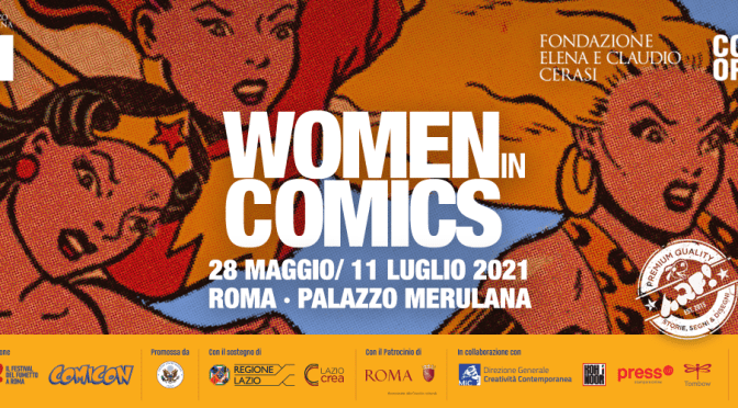 28 maggio – 11 luglio 2021 “Women in Comics” al Palazzo Merulana