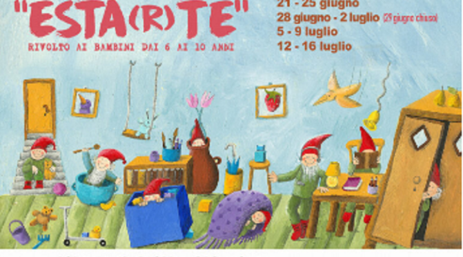 Dal 21 giugno 2021 LABORATORI ESTIVI E CAMPUS “ESTARTE” – Stap Brancaccio