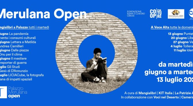 8 giugno – 13 luglio 2021 “Merulana Open” al Palazzo Merulana