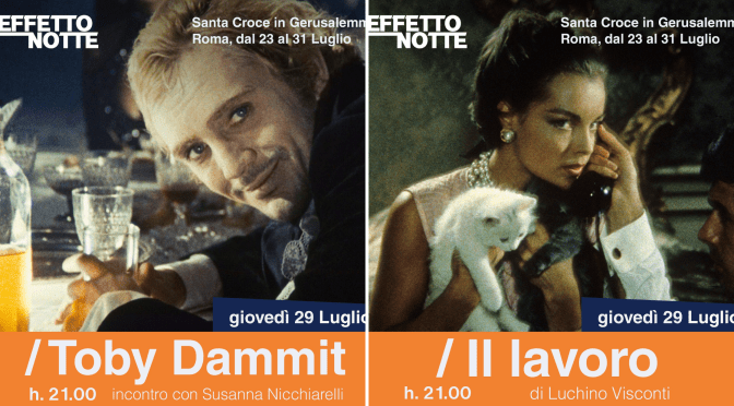 29 luglio 2021 “Tommy Dammit” e “Il Lavoro” a Effetto Notte