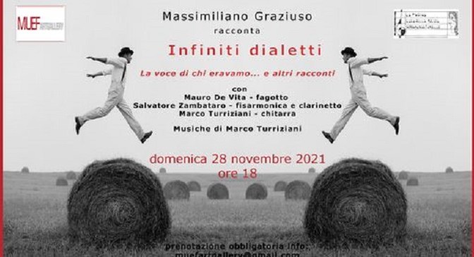 28 novembre 2021 “Infiniti dialetti” al MUEF Art Gallery