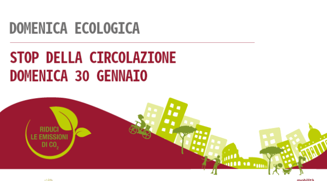 Domenica 30 gennaio 2022 blocco della circolazione all’interno della fascia verde