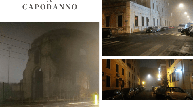 Fine 2021 e inizio 2022 con la nebbia all’Esquilino (e in molte altre zone di Roma)
