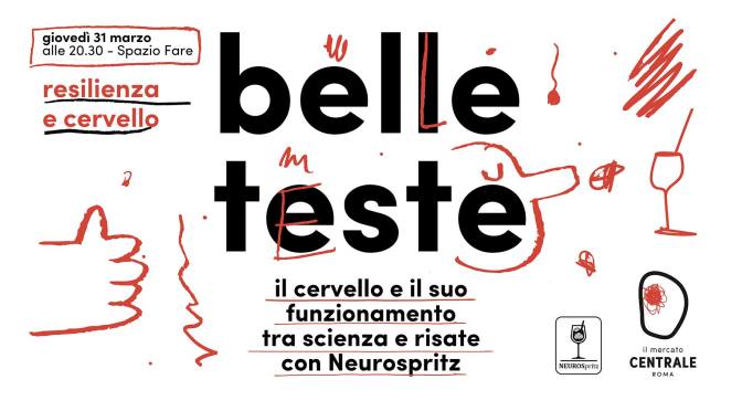 31 marzo 2022 “Belle teste” al Mercato Centrale