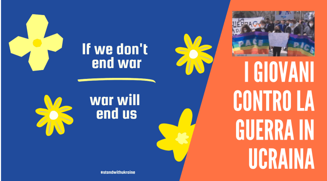 4 marzo 2022: Piazza Vittorio, i giovani delle scuole romane dicono no a tutte le  guerre