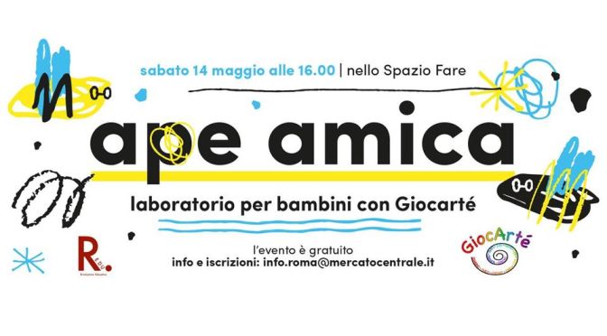 14 maggio 2022 “Ape amica” al Mercato Centrale