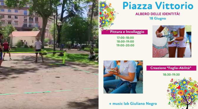 18 giugno 2022 “L’Albero delle identità” a Piazza Vittorio