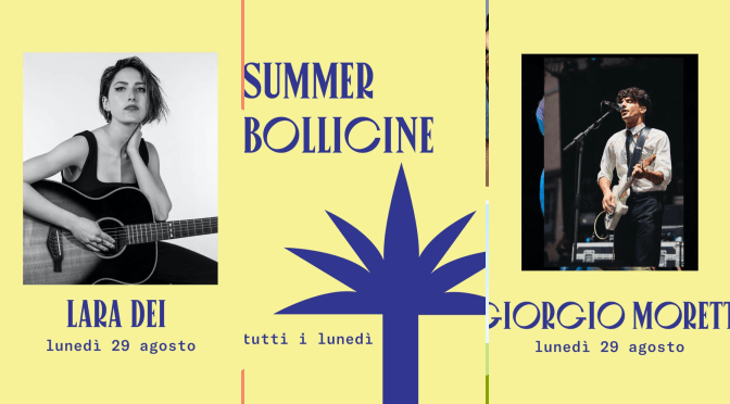 29 agosto 2022 “Summer Bollicine” a Piazza Vittorio