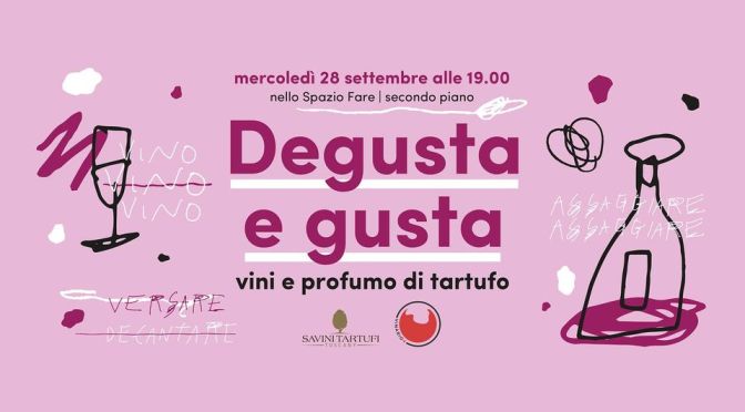28/09/22 “Degusta e gusta” al Mercato Centrale