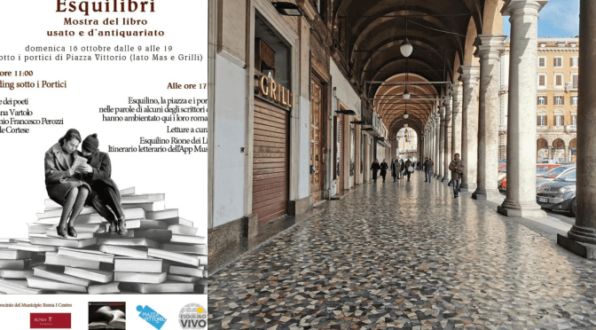 16/10/22 “Esquilibri” Portici di Piazza Vittorio lato MAS