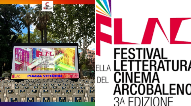 08/09/22 “FLAG – Festival del cinema e della letteratura arcobaleno” al CineVillage Piazza Vittorio – I giornata