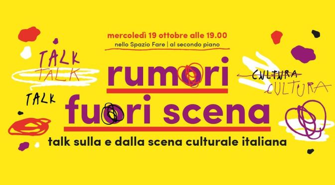 19/10/22 “rumori fuori scena” al Mercato Centrale