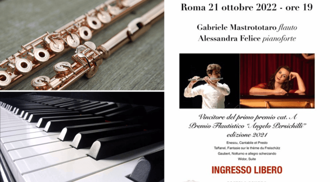 21/10/22 “Concerto Premio Persichilli” presso Scatola Sonora. Prenotazione obbligatoria