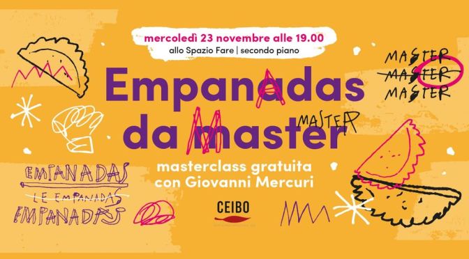23/11/22 “Empanadas da master” al Mercato Centrale