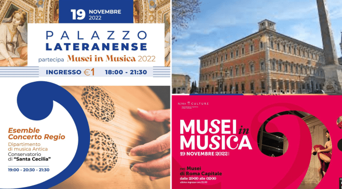 19/11/22 ENSEMBLE “CONCERTO REGIO” al Palazzo Lateranense