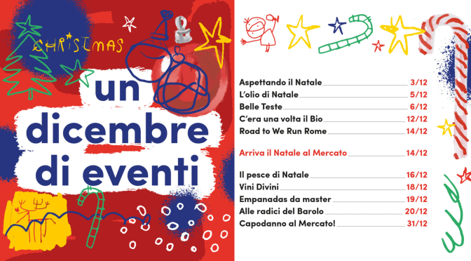 Dicembre 2022 – Il calendario degli eventi al Mercato Centrale