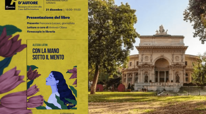 21/12/22 Presentazione del libro “Con la mano sotto il mento” all’Acquariio Romano