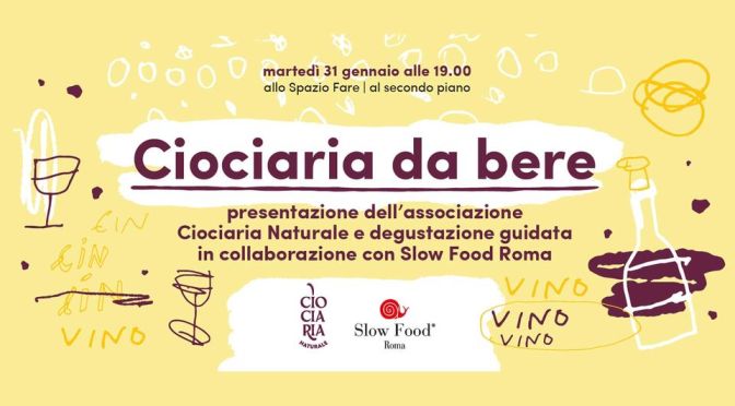 31/1/23 “Ciociaria da bere” al Mercato Centrale