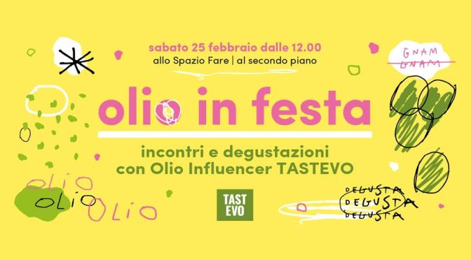 25/2/2023 “Olio in festa” al Mercato Centrale