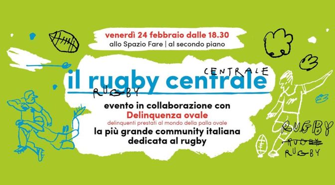 24/2/23 “Il rugby centrale” al Mercato Centrale