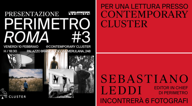 10/2/23 Presentazione di “Perimetro Roma #3” al Contemporary Cluster – Palazzo Brancaccio