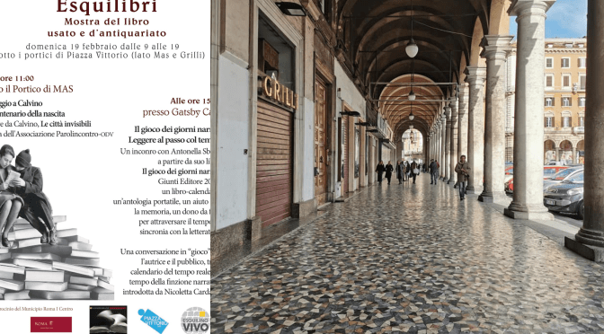 19/2/23 “Esquilibri” Portici di Piazza Vittorio