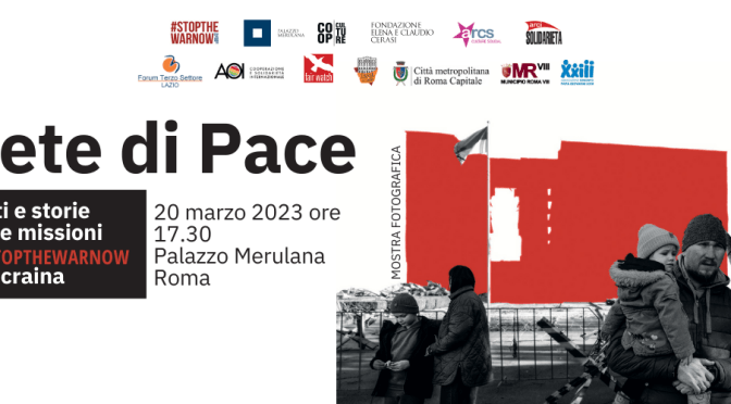 20/3/23 “Sete di pace” Mostra – evento al Palazzo Merulana