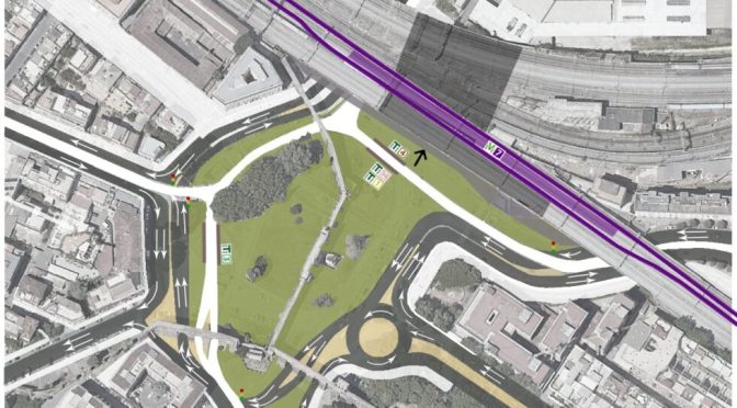Alcune proposte di Metrovia per trasformare la città di Roma con la mobilità. Porta Maggiore e Piazza dei Cinquecento tra sogno e realtà.