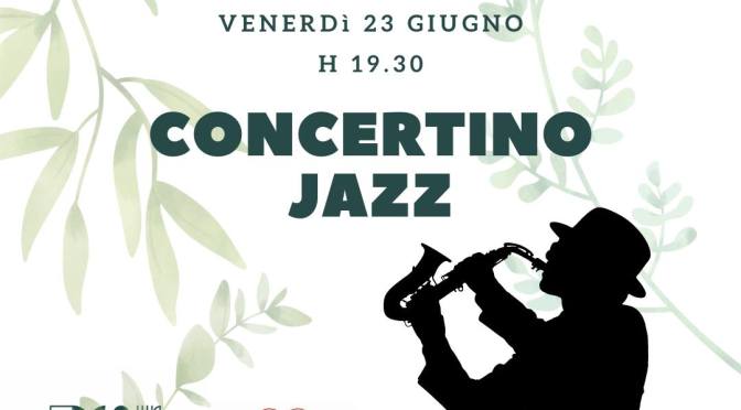 23/6/23 “Concertino jazz” presso Horti Magici a Piazza Vittorio