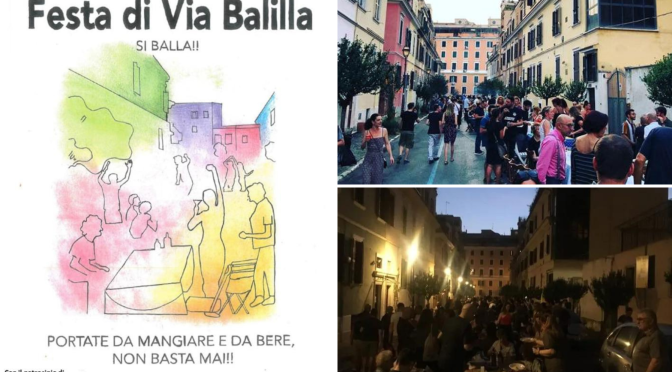 17/6/23 Torna la Festa di via Balilla