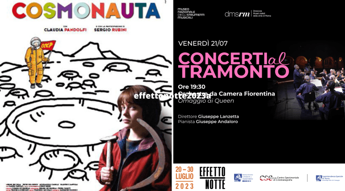 21/7/23 “Effetto notte ’23” il programma della giornata