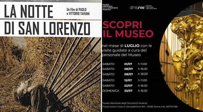 22/7/23 “Effetto notte ’23” il programma della giornata