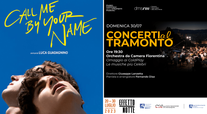 30/7/23 “Effetto notte ’23” il programma della giornata