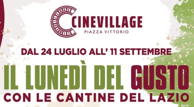 Dal 24/7 all’11/9/23 “I Lunedì del gusto” nel Giardino di Piazza Vittorio