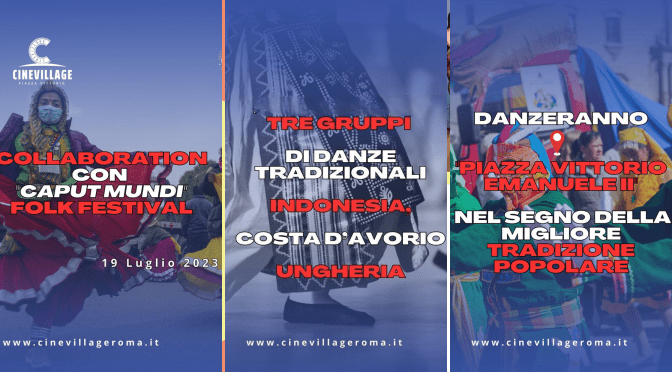 19/7/23 Spettacolo di danza folkloristica nel Giardino di Piazza Vittorio