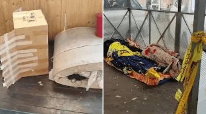 All’Esquilino i dehors diventano discariche e rifugi per sbandati