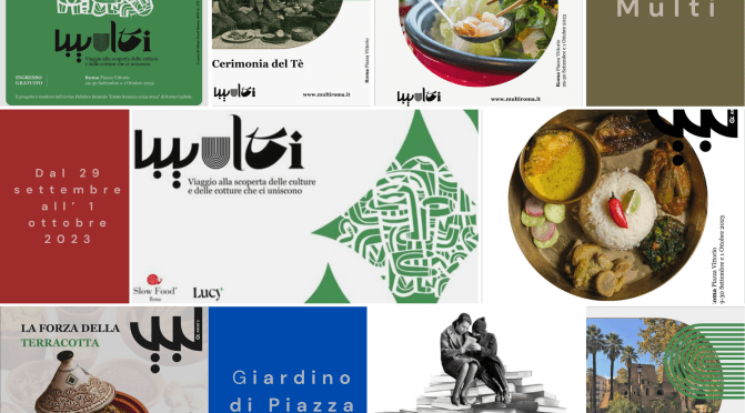 Dal 29/9 all’1/10/23 “Multi” Viaggio alla scoperta delle culture e delle cotture che ci uniscono. Giardino di Piazza Vittorio