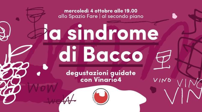 4/10/23 “La sindrome di Bacco” al Mercato Centrale