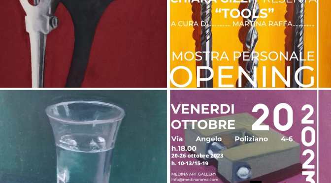 Dal 20 al 26/10/23 “Chiara Gizzi, mostra personale” al Medina Art Gallery