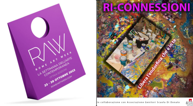 27/10/23 “RAW 2023 -DaSca Open Studio – RiConnessioni” Giardino di Piazza Vittorio