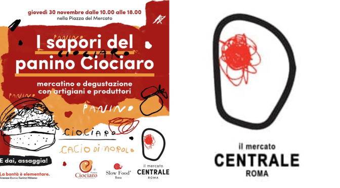 30/11/23 “I sapori del panino Ciociaro” al Mercato Centrale