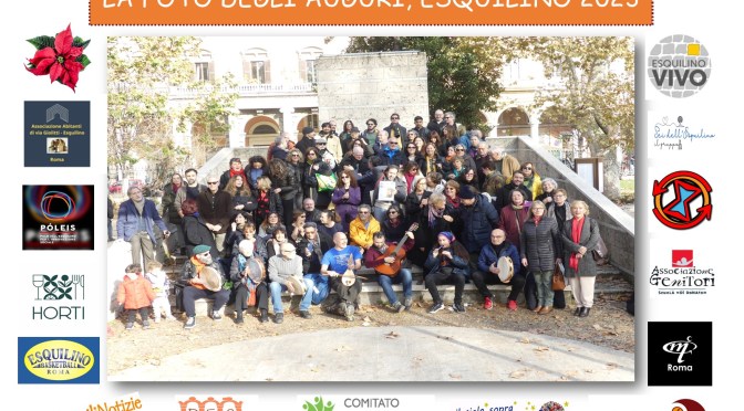 Natale 2023 – Auguri dalle Associazioni dell’Esquilino