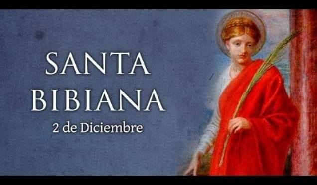 2/12/23 Santa Bibiana: una storia antica che pochi conoscono