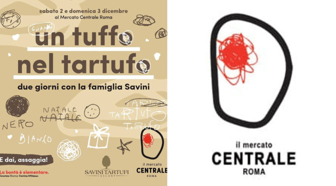 2 e 3/12/23 “Un tuffo nel tartufo” al Mercato Centrale