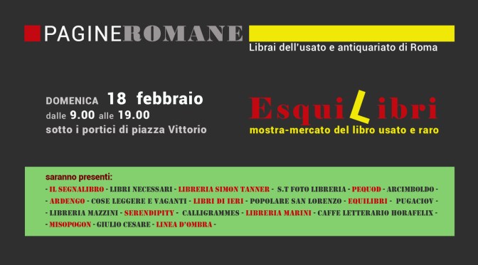 18/2/24 “Esquilibri” Portici di Piazza Vittorio