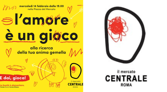 14/2/24 “L’amore è un gioco” al Mercato Centrale