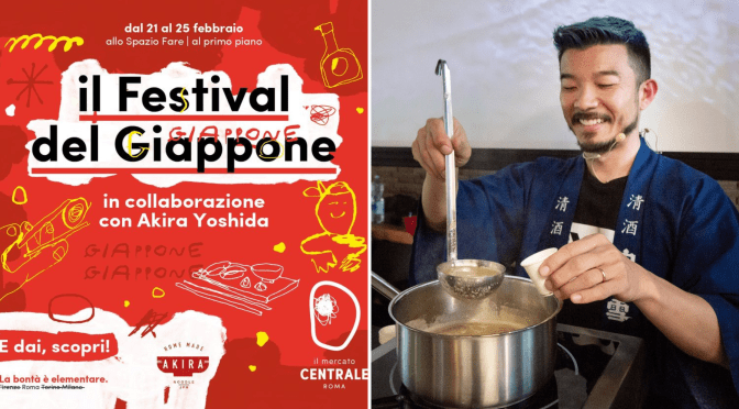 Dal 21 al 25/2/24 “Il Festival del Giappone” al Mercato Centrale